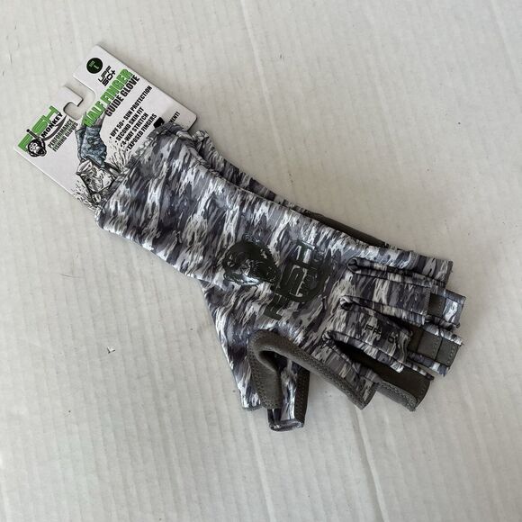 Fish Monkey Half Finger Guide Glove Non-Slip UPF 50+ Synthetic/Leather Palm L - Picture 3 of 6